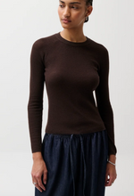 Load image into Gallery viewer, Pistola Juno Feather Weight Sweater in Mocha