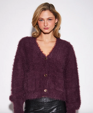 Load image into Gallery viewer, John + Jenn Cordelia Sweater in Smooth Bordeaux