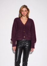 Load image into Gallery viewer, John + Jenn Cordelia Sweater in Smooth Bordeaux