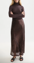 Load image into Gallery viewer, Scotch and Soda Sequins Skirt in Shale