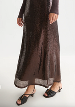 Load image into Gallery viewer, Scotch and Soda Sequins Skirt in Shale
