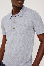 Load image into Gallery viewer, Rails Torin Polo Shirt in Tidal Haze