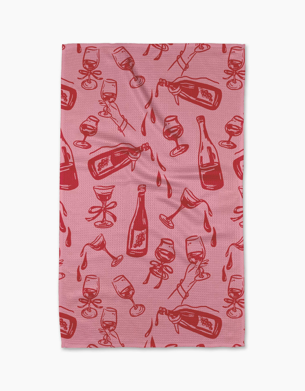 Geometry Wining and Dining Tea Towel