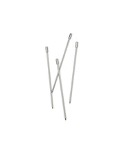Load image into Gallery viewer, Here's How The Dolly Silver Cocktail Picks - Set of 4