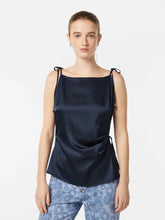 Load image into Gallery viewer, Scotch and Soda Satin Tank Top in Midnight Blue