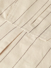 Load image into Gallery viewer, Scotch and Soda Cotton Linen Bib Shirt in Fog Stripe