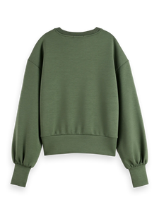 Scotch and Soda Modal Sweatshirt in Thyme