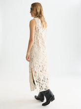 Load image into Gallery viewer, Scotch and Soda Flame Embroidery Midi Dress in Fog