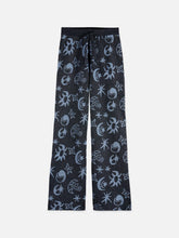 Load image into Gallery viewer, Scotch and Soda Jacquard Knitted Trousers in Cosmic Sky Spaced Carbon - FINAL SALE