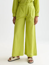 Load image into Gallery viewer, Scotch and Soda Cotton Voile Pull On Beach Pant in Green Oasis