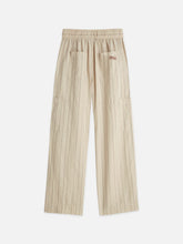 Load image into Gallery viewer, Scotch and Soda Noa Linen High-Rise Wide-Leg Relaxed Pull-On Pant in Fog