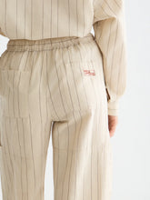 Load image into Gallery viewer, Scotch and Soda Noa Linen High-Rise Wide-Leg Relaxed Pull-On Pant in Fog