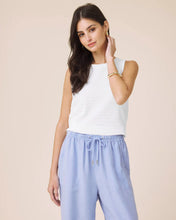 Load image into Gallery viewer, Splendid Shelly Smocked Tank in White