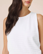 Load image into Gallery viewer, Splendid Shelly Smocked Tank in White