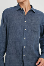 Load image into Gallery viewer, Rails Wyatt Shirt in Navy Etch
