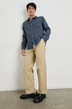 Load image into Gallery viewer, Rails Wyatt Shirt in Navy Etch