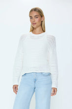 Load image into Gallery viewer, Pistola Katya Relaxed Crew Neck Sweater in Le Blanc