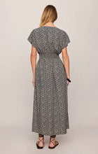 Load image into Gallery viewer, Z Supply Sanna Iris Floral Midi Dress in Eclipse