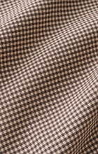 Load image into Gallery viewer, Z Supply On Duty Gingham Button Up Top in Dark Chocolate