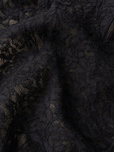 Load image into Gallery viewer, Z Supply Night Out Floral Lace Top in Black