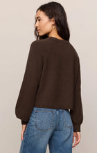 Load image into Gallery viewer, Z Supply Coming Up Sweater in Dark Chocolate