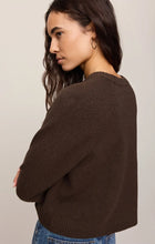 Load image into Gallery viewer, Z Supply Coming Up Sweater in Dark Chocolate