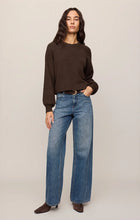 Load image into Gallery viewer, Z Supply Coming Up Sweater in Dark Chocolate
