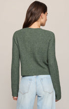 Load image into Gallery viewer, Z Supply Medina Pointelle Cardigan in Monstera