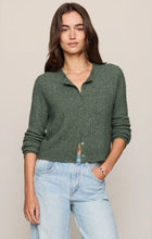 Load image into Gallery viewer, Z Supply Medina Pointelle Cardigan in Monstera