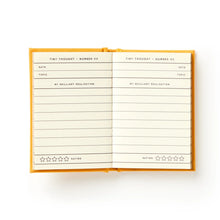 Load image into Gallery viewer, Brass Monkey - A Tiny Diary For Tiny Thoughts