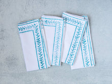 Load image into Gallery viewer, Mahjong Montage Mended Napkins - FINAL SALE