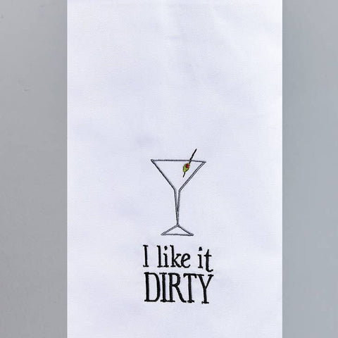 Peking Handicraft Dirty Martini Kitchen Towel
