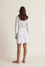 Load image into Gallery viewer, Skin Worldwide Double Layer Wrap Robe in White - FINAL SALE