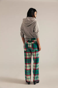 Free People We The Free Cheers Pant in Green Combo
