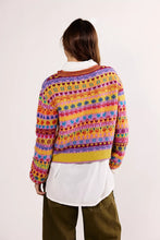 Load image into Gallery viewer, Free People Favorite Things Sweater in Bright Confetti Combo
