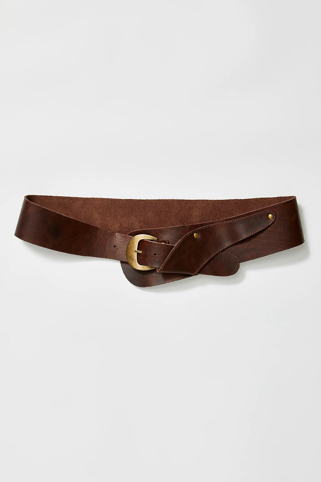 Free People Jericho Hip Belt in Dark Roast