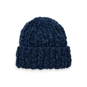 Scotch & Soda Chunky Hat in Blue Night