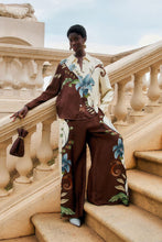 Load image into Gallery viewer, Farm Rio Milena Buttoned Buttoned Collared Shirt in Winter White