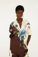 Load image into Gallery viewer, Farm Rio Milena Buttoned Buttoned Collared Shirt in Winter White