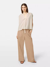 Load image into Gallery viewer, Scotch and Soda Drapey V-neck T-shirt in Soft Ice