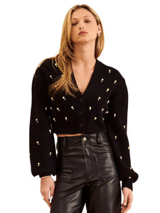 John and Jenn Bowen Cardigan in Pearly Night - FINAL SALE