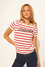 Load image into Gallery viewer, John + Jenn Nicolas Sweater in Parisian Stripe
