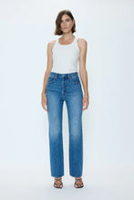 Load image into Gallery viewer, Pistola Cassie Super High Rise Straight in Capri