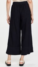 Load image into Gallery viewer, Stateside Linen Wide Leg Pull-On Pant in Black - FINAL SALE