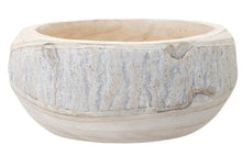 Load image into Gallery viewer, Mahjong Montage Handcrafted Wood Tile Bowl - FINAL SALE
