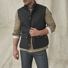 Load image into Gallery viewer, Belstaff Quilted Waistcoat in Black - FINAL SALE