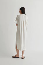 Load image into Gallery viewer, Skin Worldwide Carmella Caftan in Egret - FINAL SALE