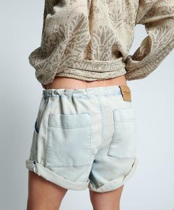 One Teaspoon Faded Blue Bandits Low Waist Shabby Short - FINAL SALE