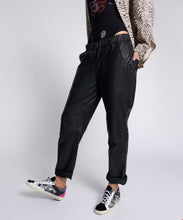 Load image into Gallery viewer, One Teaspoon Leather Shabbies Pant in Black - FINAL SALE