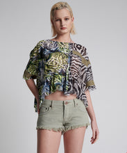 Load image into Gallery viewer, One Teaspoon Faded Khaki Bonita Low Rise Denim Short - FINAL SALE